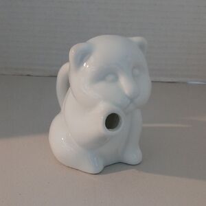 White Cat-Shaped Ceramic Teapot
